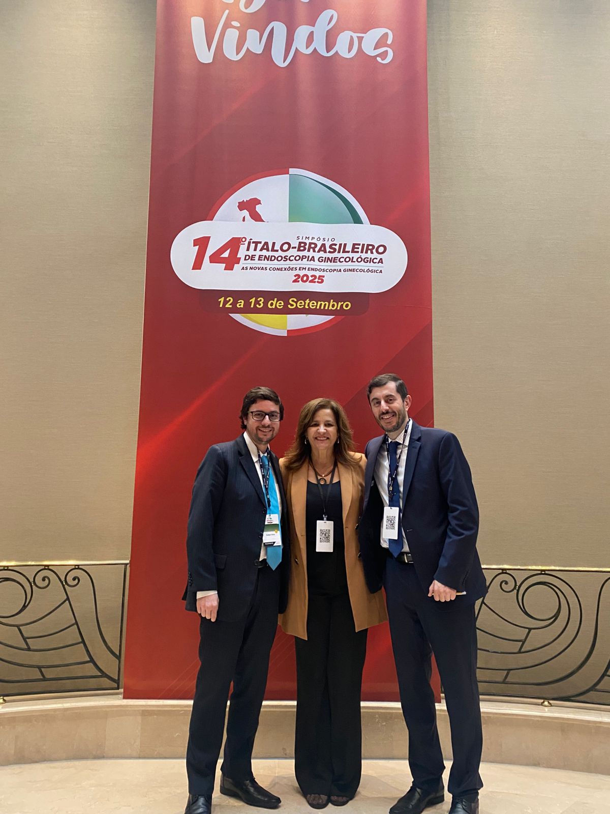 Participando do maior congresso de Histeroscopia